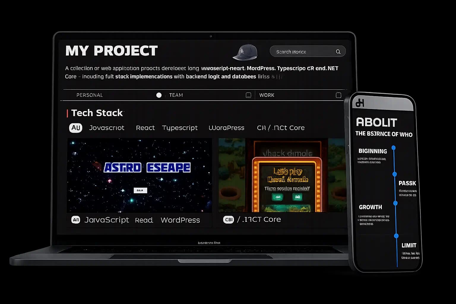 Portfolio V1 preview